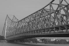 Howrah Bridge over Hoogly River