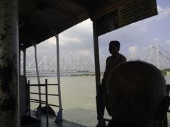 Howrah Bridge over the Hooghly River