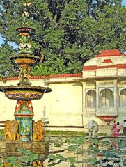 Sahelion Ki Bari garden in Udaipur, India