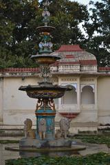 Water fountain in the courtyard of Saheliyon-ki-Bari Udaipur