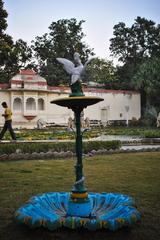 Swan-shaped fountain in Sahelion Ki Bari, Udaipur