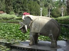 Elephant statue at 'Sahiliyo Ki Wadi' garden, Udaipur