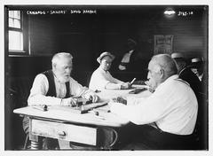 Cribbage game at Sailors' Snug Harbor