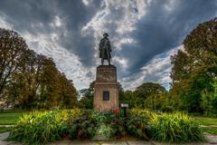 Statue of Robert Richard Randall at Snug Harbor