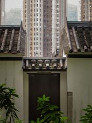 Historic entrance of Sam Tung Uk Village in Hong Kong