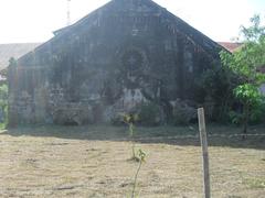 Back Side of Half-Buried San Guillermo Parish Church