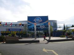 entrance of the Grand Aquarium in Saint-Malo