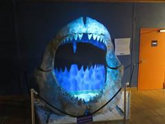 shark jaw at Grand Aquarium Saint-Malo