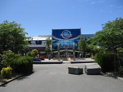 Grand Aquarium Saint-Malo entrance with visitors