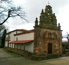 South-west facade of Santuario de la Virgen del Carbayo