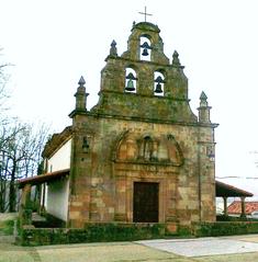 Santuario de le Virgen del Carbayo frontal view