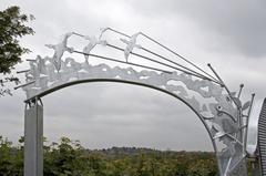 RSPB Sandwell Valley entrance gate by Tim Tolkien