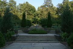 Main terrace of Sarah P. Duke Gardens