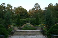 Main terrace of the Sarah P. Duke Gardens in Durham, North Carolina