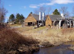 Saugus Iron Works reconstructed forge and mill