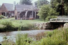 Forge and Slitting Mill with Saugus River at Saugus Iron Works National Historic Site