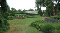 beautiful view of the Savill Garden with vibrant flowers and lush greenery