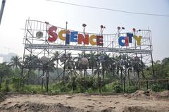 Science City hoarding at Parama Junction in Kolkata