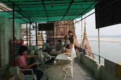 Ghats in Varanasi, India