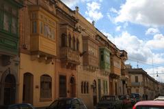 street in Tarxien Malta