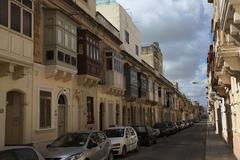 Street in Tarxien, Malta