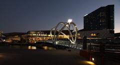 Grimshaw Architects Seafarers Footbridge and Melbourne Convention and Exhibition Centre in South Wharf