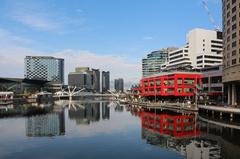 Yarra River in Melbourne near Crowne Plaza