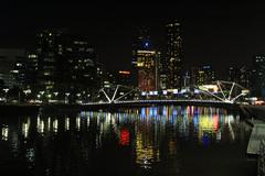 Melbourne Pathway across Yarra River