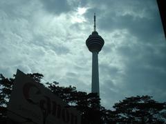 communication tower view in Kuala Lumpur, Malaysia