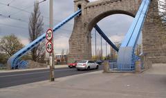 Grunwaldzki Bridge in Wrocław, Poland