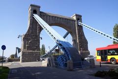 Grunwaldzki Bridge in Wroclaw, Poland