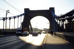 Most Grunwaldzki bridge in Poland