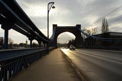 Grunwaldzki Bridge in Wroclaw, Poland