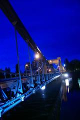 Grunwald Bridge in Wrocław, Poland