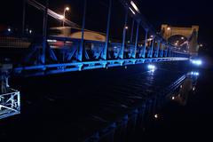 Grunwaldzki Bridge in Wroclaw, Poland