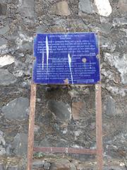 Board of Dept of Archeology in front of Sewri Fort