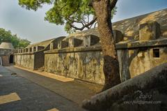 Fort Sewri Mumbai panoramic view