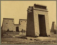 Karnak Temple of Ramesses IV with two pylons