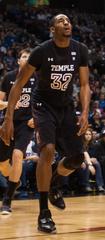 Mason Plumlee playing for Duke Blue Devils against Temple Owls on December 8th