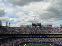 Giants Stadium in East Rutherford, New Jersey, USA on September 16, 2007