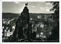 Karlsbad Gemsfelsen am Hirschensprung 1939