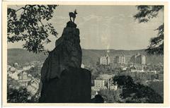 Karlsbad Hirschensprung and Hotel Imperial 1930