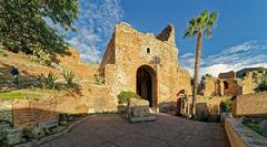 Ancient Greek theater in Taormina, Sicily