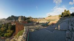 Ancient Greek theater in Taormina