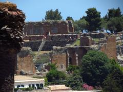 Ancient Greek-Roman theatre in Taormina