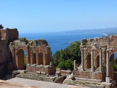 Ancient Greek-Roman theatre in Taormina