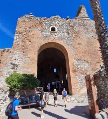 Ancient Greek-Roman theatre in Taormina