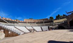 Ancient Greek-Roman theatre in Taormina