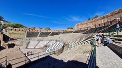 Ancient Greek-Roman theatre in Taormina