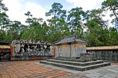 Tu Duc's tomb site in Hue, Vietnam